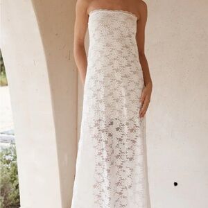 Runaway the Label Kinera Maxi Dress - White